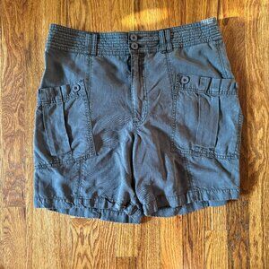 Sundance charcoal grey cargo shorts. Size 12.
